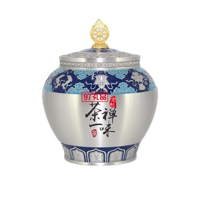 茶禅一味·纯锡茶叶罐 静守时光的金属艺术
